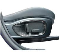 JINFOLI For Jaguar, Xfl F-pace E-pace, Toppa di regolazione interna, Cornice decorativa for pulsanti Adesivo decorativo per interruttore sedile auto