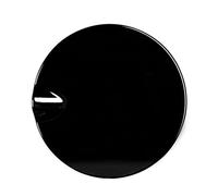 JINFOLI For SMART 451 2009-2014, adesivo for lo styling Accessori esterni Copertura del serbatoio del carburante for auto Tappi del serbatoio del carburante (Size : Schwarz)