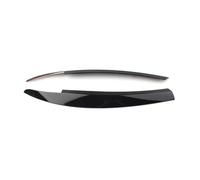 JINFOLI For VW, for Scirocco, 2009-2017, faro dell'auto lampada faro sopracciglio palpebra copertura rivestimento nero lucido ABS decorazione striscia sinistra destra Ciglia
