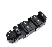 JINFOLI Interruttore di controllo alzacristalli elettrico 6554.HA, for Citroen, C4 2004-2015 lato anteriore sinistro 6554HA 6554 HA Interruttore a pulsante per auto(With folding)