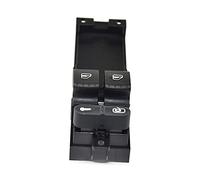 JINFOLI Interruttore di controllo finestrino lato conducente 1J3959857, for Skoda, Fabit, for Octavia, for VW, for Bora, for Golf, for Seat, Leon Interruttore a pulsante per auto