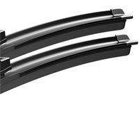JINFOLI lama tergicristallo auto Per Dacia Dokker 2012-2020 Parabrezza Anteriore Spazzole Tergicristallo 2 Pezzi Finestra Accessori 2014 2015 2016 2017 2018 2019(Black 2012 2015)