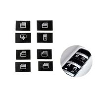 JINFOLI Pulsante alzacristalli elettrico for W221, Classe S 300, 2218709410 2218215051 Pulsante di controllo alzacristalli elettrici(Key 4)