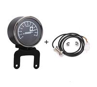 JINFOLI Strumenti multifunzione for motociclette Contachilometri digitale for moto Tachimetro Contagiri Indicatore livello carburante Spia luminosa Tachimetro per moto(With sensor-A)