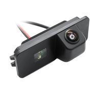 JINFOLI Telecamera posteriore for auto da 170 gradi, for VW, for Golf, for POLO, for Passat, 5, for Scirocco, for EOS, LUPO CC, for Telecamera per parcheggio retromarcia auto(BLACK AHD1080P-175deg)