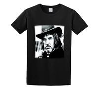 Jing New Black Witchfinder General Horror Movie Vincent Price Matthew Hopkins Unisex O-Neck 100% Cotton Short-Sleeve T-Shirts Black XXXL
