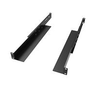 JINGCHENGMEI 1U - Guide universali per server a 4 montanti, per Dell Compaq, HP, IBM APC, profondità regolabile da 46,5 a 29,5 cm, capacità 49,9 kg (guide da 41,9 a 74,9 cm)