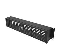 JINGCHENGMEI Copertura di sicurezza per montaggio a rack 2U per rack server da 19 pollici e armadio di rete- porta a pannello a cerniera per controllo accessi e sicurezza fisica