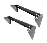 JINGCHENGMEI MFT-HVWRF2U-2PC, rack da parete verticale resistente da 48,9 cm e montaggio a parete da 56,7 kg (MFT-HVWRF2U-2PC)