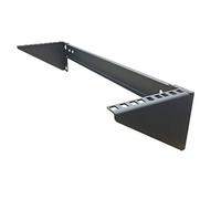 JINGCHENGMEI Staffa per pannello patch pieghevole 3U per montaggio a parete - Staffa di montaggio verticale in acciaio per rack da 48 cm per apparecchiature di rete