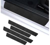 JINGDA 4 Pezzi Adesivo Battitacco per Mercedes-Benz Maybach S 560 2018-2020, Protezione Porta Soglia Sticker Battitacco Prevenire Usura AntiGraffio
