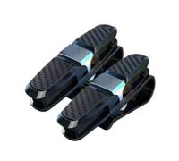 JINGDA Porta Occhiali Auto per Maserati GranTurismo 2025, Parasole Scatola Clip Porta Occhiali da Sole Clip Stoccaggio Auto Interni Accessori,B-2 Stück