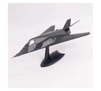 JINGDEE Aereo in Scala da Esposizione 1/72 for Il Modello di Aereo Militare in Lega del Caccia Stealth F117-A Nighthawk dell'aeronautica Militare statunitense Adatto per Fare Regali