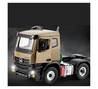 JINGDEE Modello di auto decorativa Modello di auto da collezione in lega di metallo pressofuso for Actros Atania, modello di auto da regalo artigianale, scala 1:24 perfetto per fare un regalo(Brown)