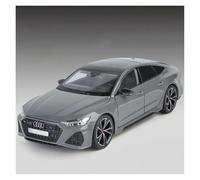 JINGDEE Modello di auto decorativa Modello di auto in lega pressofusa in scala 1:18 for RS7 Sportback, regalo for feste di Natale perfetto per fare un regalo(Gray)