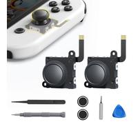 JINGDU Joystick Kit di Sostituzione Compatibile con Switch, Hall Joystick Compatibile con Switch NS/OLED/Lite, Switch Controller Thumb Stick Kit di Strumenti di Riparazione (2 Confezione)