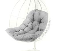 JINGE Cuscino per poltrona sospesa, cuscino a dondolo, ricambio per cuscini a dondolo, per esterni, giardino/interni, ricambio per panca a dondolo, sedia, divano