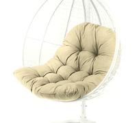 JINGE Cuscino per poltrona sospesa, cuscino a dondolo, ricambio per cuscini a dondolo, per esterni, giardino/interni, ricambio per panca a dondolo, sedia, divano