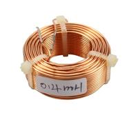 JINGERL 0.8mm altoparlante crossover induttanza in rame bobina di rame ossigeno induttore libero di rame HiFi. Accessori audio 0.2mh 0.8mh 1,2 mh 1pcs (Color : 0.4mH)