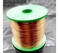 JINGERL 1kg 0.1mm 0.25mm 0.5mm 0.65mm 1.3mm Filo di rame Magnete in rame cavo smaltato filo di avvolgimento del rame bobina di rame filo avvolgimento filo (Color : 0.65mm 1kg)