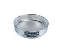 JINGERL 1pcs Lab 12-200 Mesh in acciaio inox Acciaio inossidabile Test Siete Setaccio Dia 20 cm Campionamento Setaccio farina con telaio per punzonatura a doppio strato (Color : 60 mesh(0.3mm))