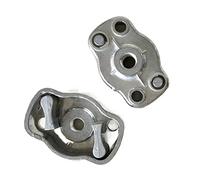 JINGERL 2 pezzi di decespugliatore for erba 1E34F 260 piastra a cricchetto for puleggia in alluminio Easy Starter