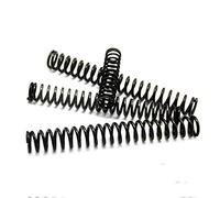 JINGERL 2pcs Diametro del Filo di Compressione in Acciaio a Molla a Molla 2pcs * Diametro 15mm * (80-200) Lunghezza mm (Size : 2.5x15x150mm)