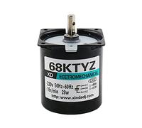 JINGERL 68ktyz 220 V AC Acc Motoriduttore sincrono 68-KTYZ 28W Magnete Permanente Magnete Permanente Motoriduttore sincrono 220 V 2,5/5/10/15/20/30/10/10/20/30/50/60/80 / 110RPM