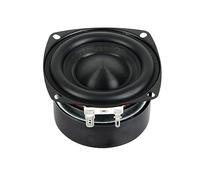 JINGERL Woofer da 3 pollici HiFi. Altoparlante Nero Diamond Alumina Cap in ceramica Provatori in ceramica Subwoofer Fai da te Accessorio for home theater 1pc (Color : Square 4OHM)