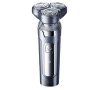 JINGFENG Rasoio elettrico da uomo Rasoio per barba con 3 testine flottanti Rasoio da barba IPX7 Completamente lavabile Ricaricabile rapido Uso bagnato e asciutto