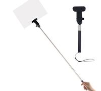 JINGHANGER 2 Sets Supporto per Poster Lunghezza regolabile Porta segnaletica regolabile portatile Segnale di ritiro in aeroporto Porta segnaletica per guida turistica 20-95 cm