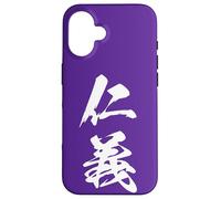 JINGI 仁義 - Calligrafia giapponese, Codice d'onore Custodia per iPhone 16