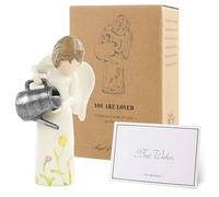 JINGIHE Statue e statuette di angeli (regali di giardinaggio)