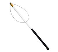 JingJiangBo Palo telescopico in Fibra di Vetro for Piscina con Gancio - Attrezzatura di Salvataggio di Emergenza for Piscine, spiagge e parchi Acquatici(White,550cm-4 Section)