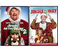 Jingle All The Way 1& 2 Double Feature Holiday Arnold & Larry the Cable Guy Jingle All the Way 2 Christmas Movie