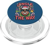 Jingle All The Way Grinning Renna - Brutto maglione stile PopSockets PopGrip per MagSafe