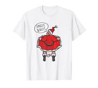 Jingle Balls Maglione Palle di Babbo Natale Simpatico Uomo Maglietta
