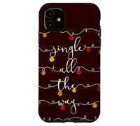 Jingle Bells Jingle All The Way Slitta Campane Natale Custodia per iPhone 11
