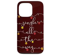 Jingle Bells Jingle All The Way Slitta Campane Natale Custodia per iPhone 13 Pro