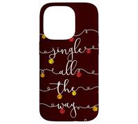 Jingle Bells Jingle All The Way Slitta Campane Natale Custodia per iPhone 14 Pro