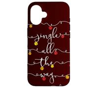 Jingle Bells Jingle All The Way Slitta Campane Natale Custodia per iPhone 16