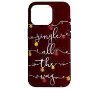 Jingle Bells Jingle All The Way Slitta Campane Natale Custodia per iPhone 16 Pro