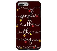 Jingle Bells Jingle All The Way Slitta Campane Natale Custodia per iPhone 7 Plus/8 Plus
