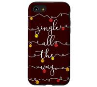 Jingle Bells Jingle All The Way Slitta Campane Natale Custodia per iPhone SE (2020) / 7/8