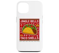 Jingle Bells Taco Shells Funny Christmas Tacos Lover Custodia per iPhone 13