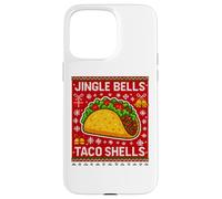 Jingle Bells Taco Shells Funny Christmas Tacos Lover Custodia per iPhone 15 Pro Max