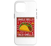 Jingle Bells Taco Shells Funny Christmas Tacos Lover Custodia per iPhone 16 Pro Max