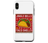 Jingle Bells Taco Shells Funny Christmas Tacos Lover Custodia per iPhone XS Max