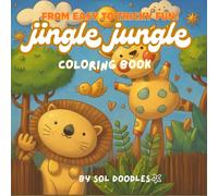 Jingle Jungle: Easy to Tricky Fun Coloring Book