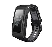 JINGLIANG 0.96 Pollici OLED Touch Screen GPS Track Record Intelligente Bracciale, IP67 Impermeabile, Pressione Supporto Contapassi/Heart Rate Monitor/sanguigna Monitor/Notifica ricordare a/Chi